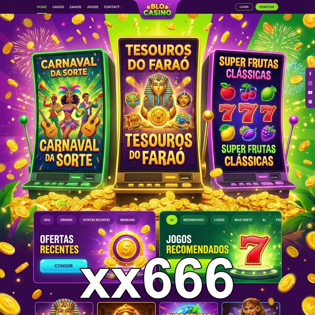 Ilustração de Acesse o cassino online xx666 com login rápido e seguro