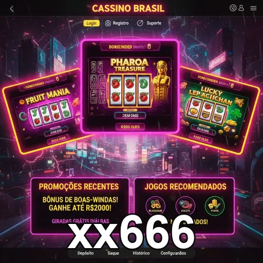 Ilustração de Explore as Ofertas e Bônus do xx666 com Saques Rápidos