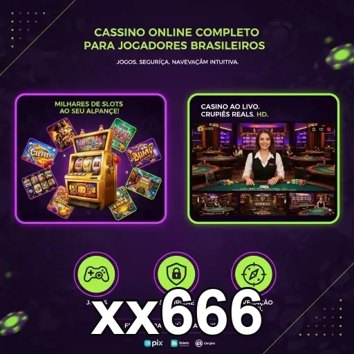 Ilustração de Explore as Ofertas e Bônus do xx666 com Saques Rápidos